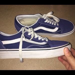 Blue Old Skool Vans